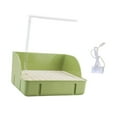 thumbnail image 4 of koolsoo Automatic Parakeet Bird Bath Bird Shower Fountain for Conure Lovebird Budgie Green, 4 of 9