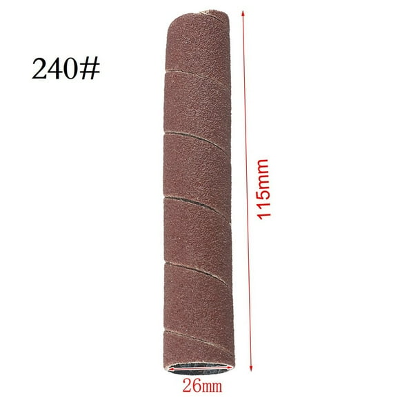 Bgsha 1PC 4.5inch Sanding drum Sleeves sanding paper drum polishing Tools 80/150/240#