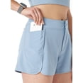 thumbnail image 2 of ATG by Wrangler Women's Trail Runner Short, Light Blue, 6, 2 of 4