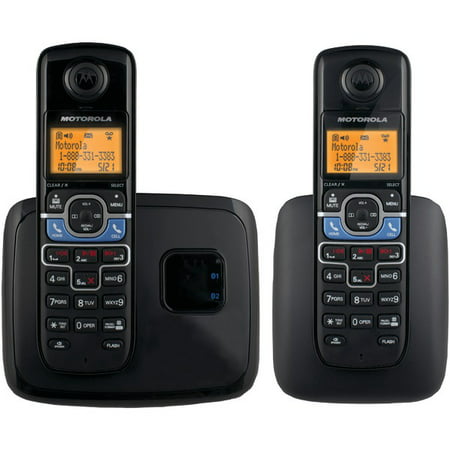 MOTOROLA L702BT DECT 6.0 Cordless Phone System with Bluetooth(R) Link (2-Handset