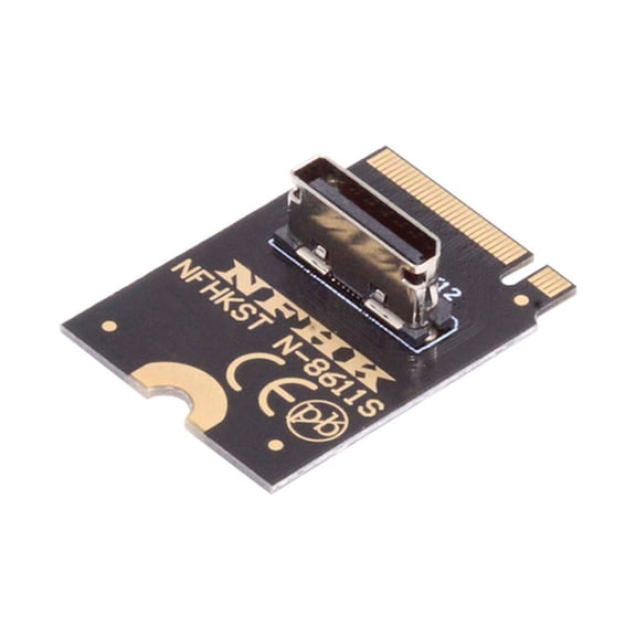 NVME PCIE4.0 NVME M.2 NGFF to Oculink SFF-8611 SFF-8612 Vertical Host