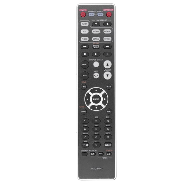 Control remoto universal RC001PMCD para televisor LCD, reemplazo de controlador de TV portátil