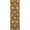 Coffee, variant on 2 ft. 3 in. x 7 ft. 6 in. Runner Wool Red Area Rug