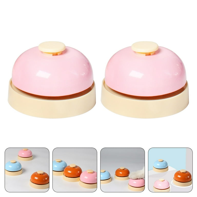 2pcs Dog Bells Dog Potty Training Bells Food Bells Pet Cat Dog Interactive Toys