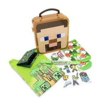 Minecraft Boys Gift Box with Graphic T-Shirt, 6-Piece Set, Sizes 4-18