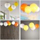 thumbnail image 4 of Lámpara de techo con diseño de globo, lámpara de techo decorativa, pantalla para dormitorio, sala de estar, pasillo, bar, blanco E27, 4 of 5