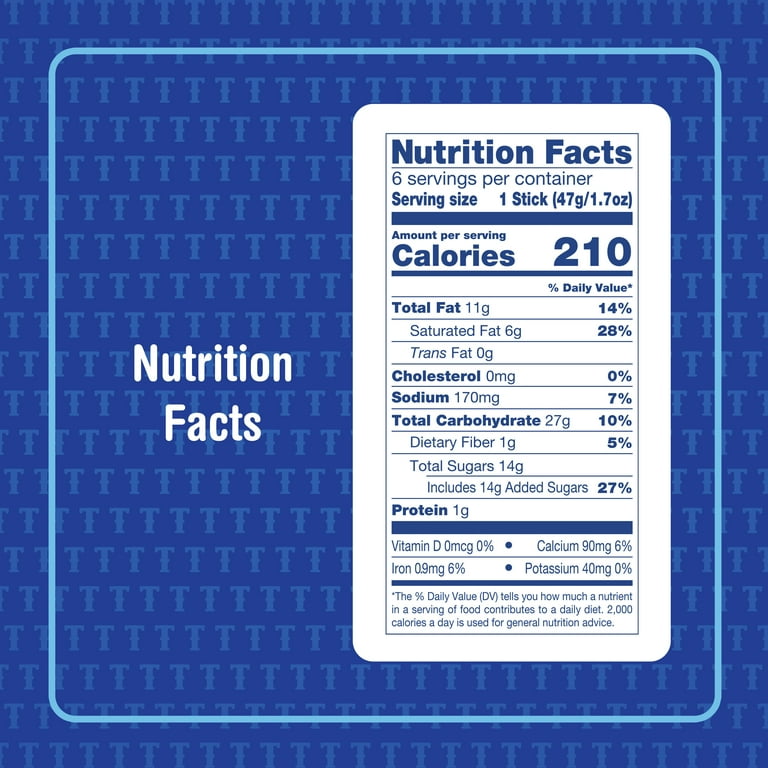 Tastykake Glazed Lemon Blueberry Flavored Dipp'n Sticks, 10 oz, 6 Ct