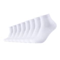 thumbnail image 1 of s.Oliver Calcetines Unisex, Paquete de 8 - Cuarto, lisos Blanco 35-38, 1 of 1