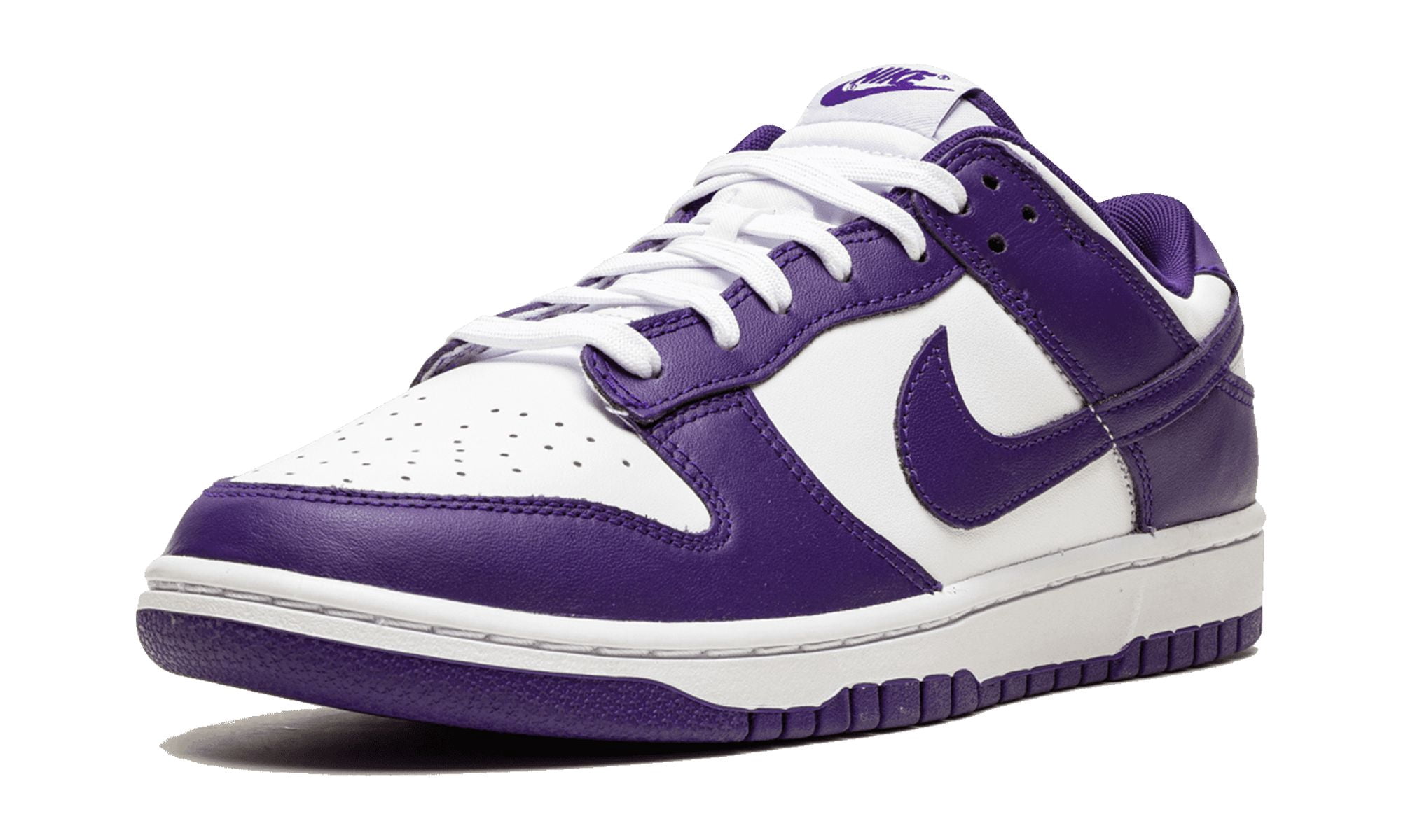 NIKE MENS Dunk Low "Court Purple" DD1391 104 from Stadium Goods