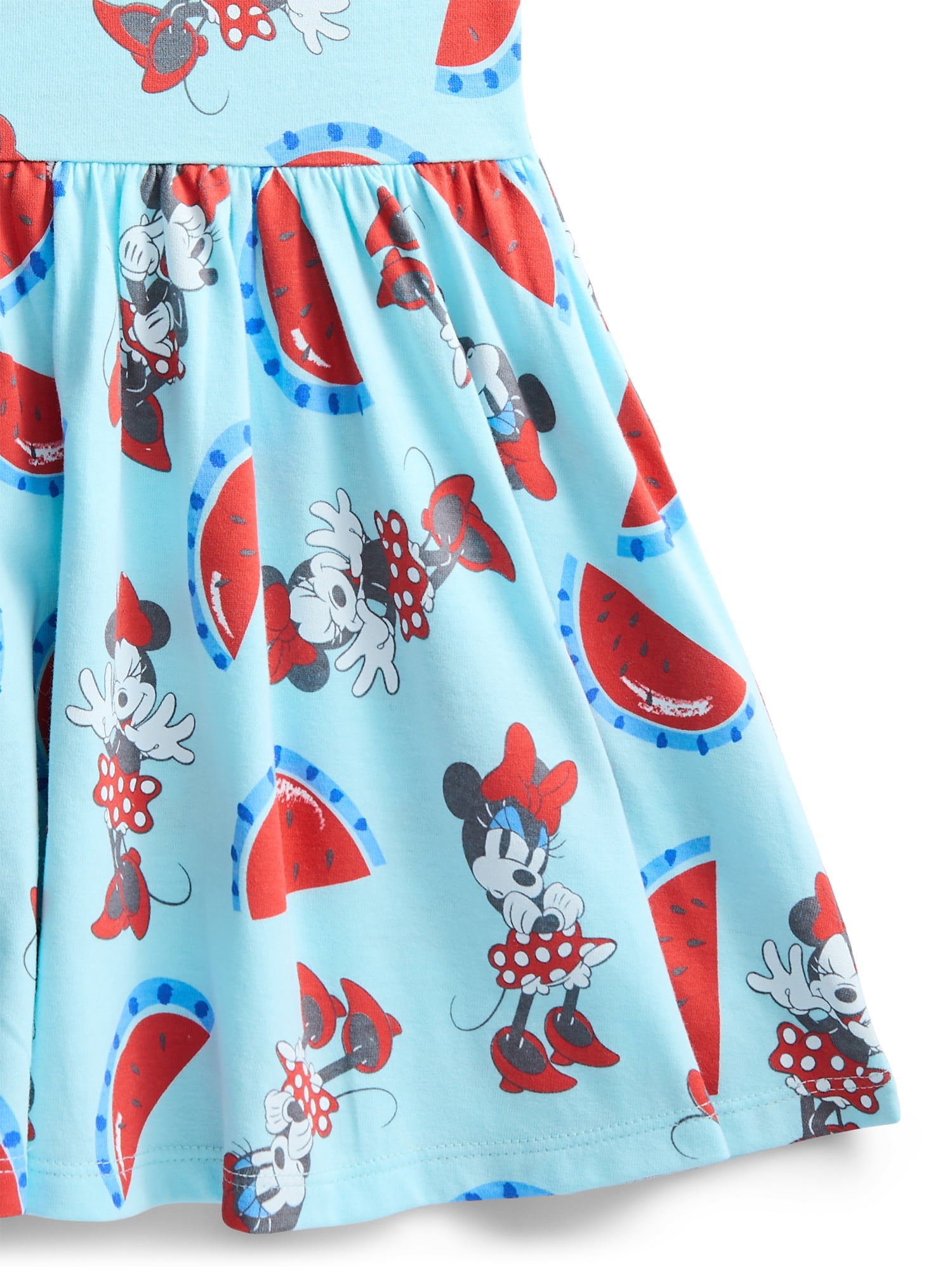 Minnie Mouse Toddler Girls Allover Print Graphic Tank Dress, Sizes 12M-5T