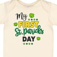thumbnail image 4 of Inktastic My First St Patrick's Day with Shamrocks Boys or Girls Baby Bodysuit, 4 of 5