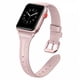 thumbnail image 1 of Correas de cuero compatibles con Apple Watch 38 mm-40 mm / 42 mm-44 mm, correa de cuero de grano superior pulsera delgada y delgada para iWatch Series 5/4/3/2/1 Xemadio 2033273-16, 1 of 9