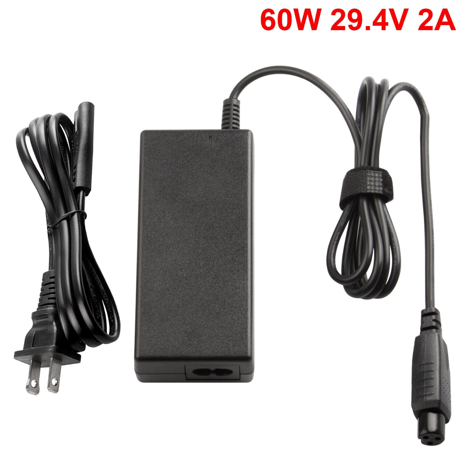 29.4V 2A 60W Charger for Hoverboard 2.0 hovertrax Razor Swagtron