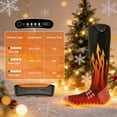 thumbnail image 4 of Electric Heated Socks for Men Women, 2023 Upgraded 5000mAh Rechargeable Battery Heat Socks, Gifts for Christmas, Winter Washable Thermal Socks Foot Warmer for Outdoor Camping, Skiing, 4 of 9