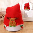 thumbnail image 2 of Gorro de Navidad para niños, gorros de Navidad con dibujos animados de Papá Noel y muñeco de nieve para Año Nuevo 2024, sombreros de fiesta, accesorios de ropa, 2 of 4