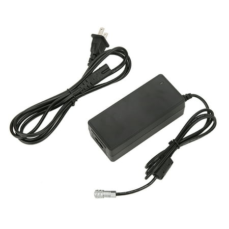 

2 Pins Mini XLR 12V 3A Power Supply Charger Adapter for BMPCC 4K Video Camera Black