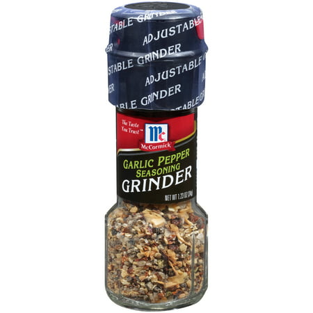 Photo 1 of McCormick Garlic Pepper Seasoning Grinder - 1.23oz