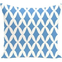 Simply Daisy 16" x 16" Lattice Kravitz Geometric Print Outdoor Pillow