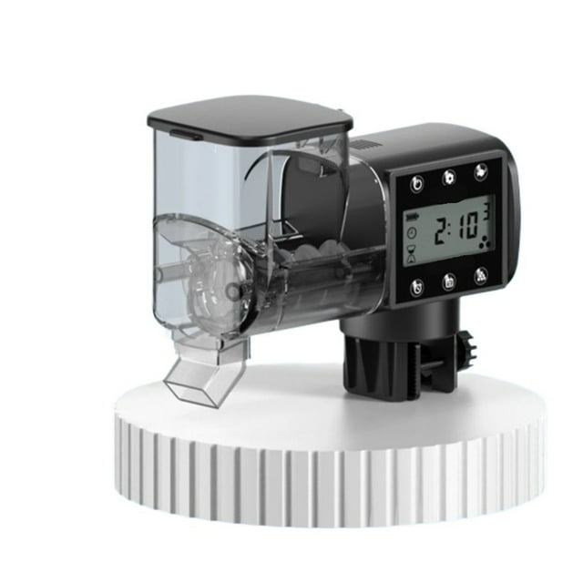 Fish Tank Feeder/Intelligent Timing/Bluetooth Control/500ml Large Capacity Feeder ,Easy to Operate