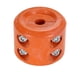 thumbnail image 1 of Almohadilla protectora de goma para el cable del tope del gancho del cabrestante - naranja QPUION, 1 of 5