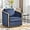 Blue-corduroy, variant on BISHE Swivel Accent Chair with Armrests, Comfortable Upholstered Round Barrel Club Chair, Corduroy Leisure Armchair, Modern Accent Chair for Living Room, Bedroom, Office, Hotel  (Beige-Corduroy)