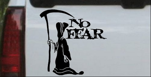 No Fear Vinyl Decal Sticker No Fear 