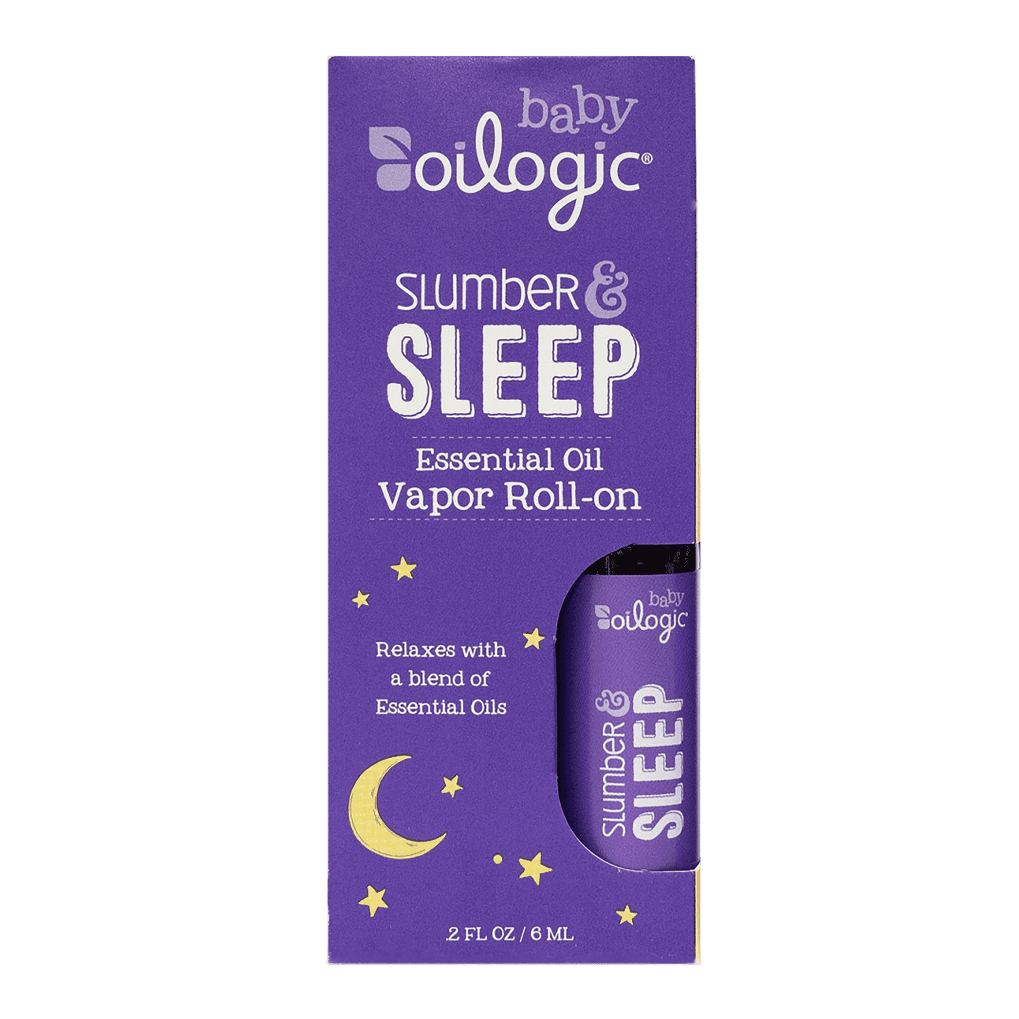 Oilogic Baby Slumber & Sleep Essential Oil Roll-on, Lavender 0.2 fl oz