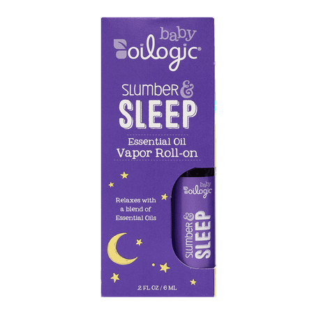 Oilogic Baby Slumber & Sleep Essential Oil Roll-on, Lavender 0.2 fl oz