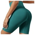 thumbnail image 2 of Women's Workout Shorts Cheap, Gym Shorts Gym Short Leggings Summer Shorts Short Yoga Shorts Womensshorts Women's Gym Shorts(Green,XXL), 2 of 3