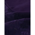 thumbnail image 5 of INSPIRE CHIC Women's Lace Nightdress Modal Soft Half Sleeve Sleepshirt Loungewear Pajama Nightgown L Purple, 5 of 6