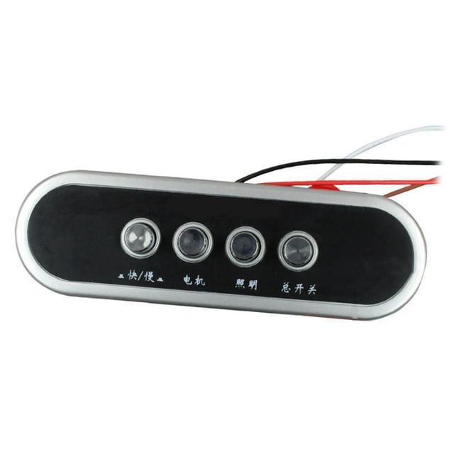 Rango de campana Cocina Rango Capucha Accesorios universales Tabla de control Controlador Controlador Controlador Interruptor de tablero para cocina 14.3cmx4.4cm