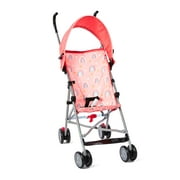 Parent's Choice Baby Umbrella Stroller with Canopy, Pink Rainbow for Baby Girls