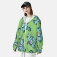 thumbnail image 3 of Fotbe Motorcycle Riding Dinosaur Chaqueta con Protección Solar UPF 50+ para Hombre y Mujer, Camisa con Capucha y Bolsillos-Medium, 3 of 7