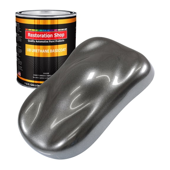 Meteor Gray Metallic 1 Gallon URETHANE BASECOAT Car Auto Body Paint