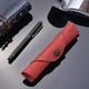 thumbnail image 4 of Bolso hecho a mano antiguo de la caja de la pluma de la fuente Protector de la bolsa del bolso de la Tomshoo Talla roja, 4 of 6