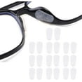 thumbnail image 2 of 10Pairs Nose Pad, Non-Slip Silicone Glasses Nosepad, Thin Eyeglass Nose Pads for Glasses Sunglasses(1.5mm,Clear), 2 of 8