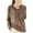 Khaki-17, variant on STETMN Oversized Sweaters for Women Cozy V Neck Knitwear Tops Fall Loose Thermal Pullover Shirt