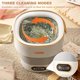 thumbnail image 2 of Qinaqin Gris Blanco 13L Portátil cm de Anchoashing Machine con US Plug Plegable Mini Anchoasher 4 Modes y Spin Basket para Profundo Cleaning Underwear Clothes Pequeño en Apartments, 2 of 7