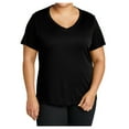 thumbnail image 2 of Yellow Rooster Women's PosiCharge Competitor V-Neck Tee Black XS, 2 of 7