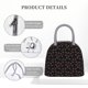thumbnail image 4 of Fotbe Love Valentine's skull Bolsa de Almuerzo con Estampado, Lonchera Aislada, Contenedor de Comida Reutilizable Tipo Cooler a Prueba de Fugas, 4 of 6