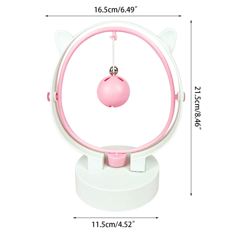 Yiran Pink Rocking Teaser Ball Set, Cat Toy, 1Set