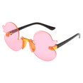 thumbnail image 1 of Kids Beach Sunglasses Children Sunglasses Duckling Shape Translucent Anti-uv Block Sunlight Eye Protection Photo Prop Girls Vacation Summer Beach, 1 of 8