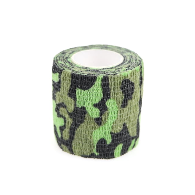 Vendaje elástico autoadhesivo de camuflaje para deportes, muñeca, cicatriz, compresión, para mascotas
