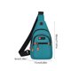 thumbnail image 3 of Sling Bag For Men Women Crossbody Chest Bag Multi Pocket Nylon Shoulder Backpack Water For Travel Hiking Outdoor Casual Daypack Work Deliv, 3 of 6