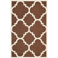 thumbnail image 2 of Safavieh Cambridge Brun Foncé Tapis de Transition - 5' x 8', 2 of 2