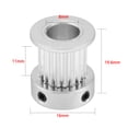thumbnail image 2 of Polea Idler Sincrónica de Aluminio de 20 Dientes Agujero de 8mm para Impresora 3D, 2 of 7