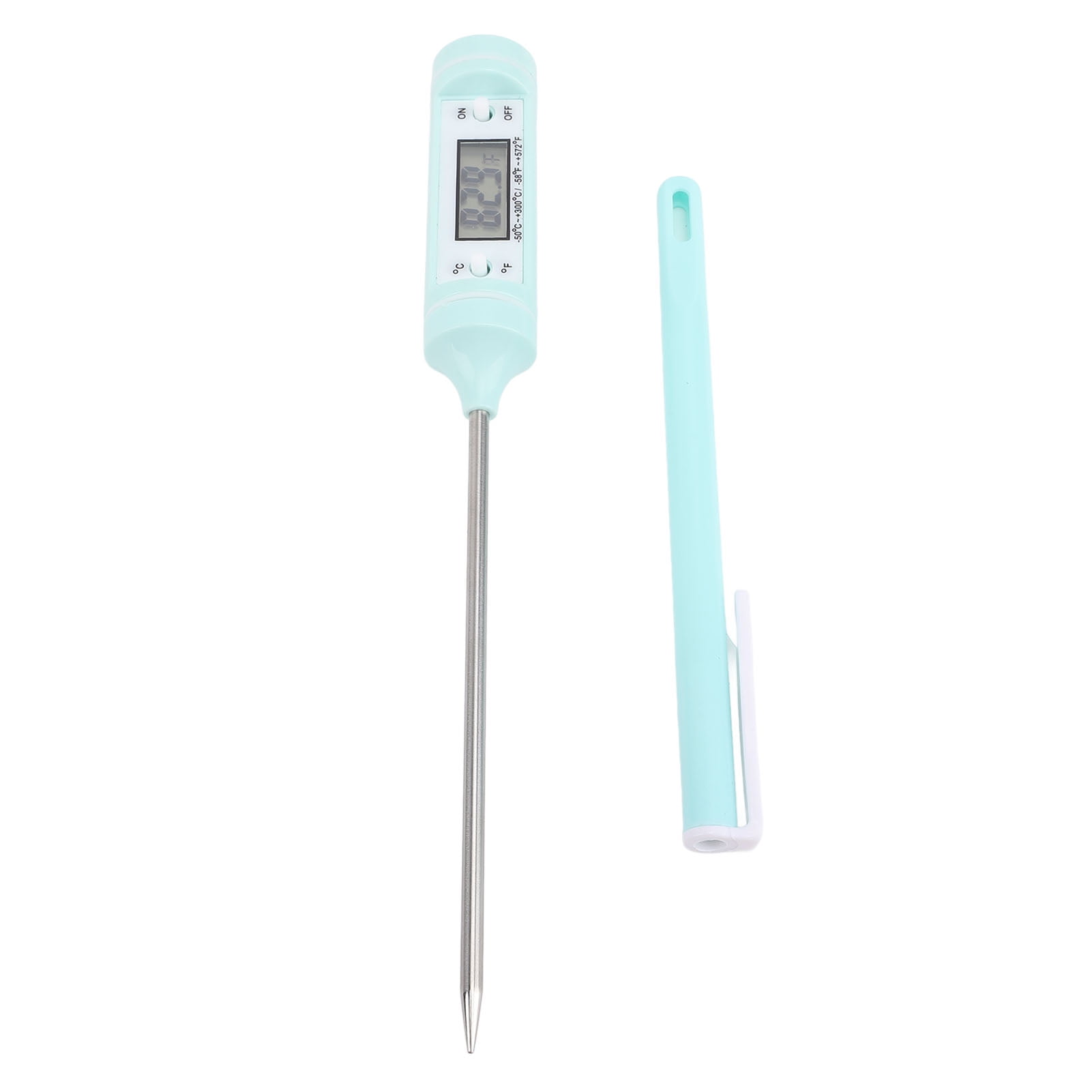 NFTIGB Baby Bottle Thermometer Electronic Water Thermometer Immediate Read Milk Thermometer with Long Probe for Home Travel (7.4 inches / 18.8 cm)