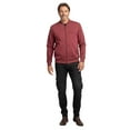 thumbnail image 4 of Turtle Bay New York Men’s Zip-Up Baseball Fleece Jacket with Sporty Edge, 4 of 5
