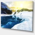 thumbnail image 2 of Grande Impression sur Toile Paysage Montagnes Bleues Lac, 2 of 3