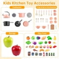 thumbnail image 3 of Juego de juguetes de cocina Kitchen Playset Funpynani de 100 piezas para niños, 3 of 8